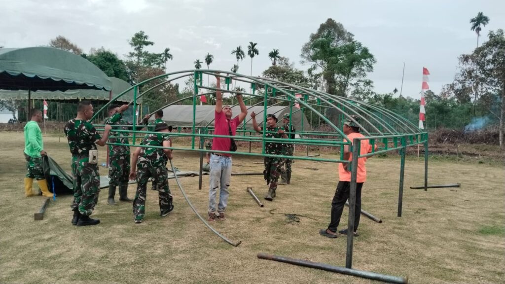 Persiapan Upacara Penutupan TMMD ke-129 Semakin Matang di Pidie