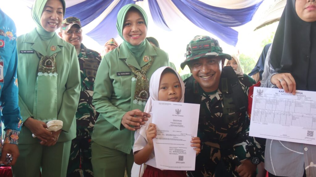 Pelayanan Dokumentasi Kependudukan Meriahkan Penutupan TMMD Reguler 2026