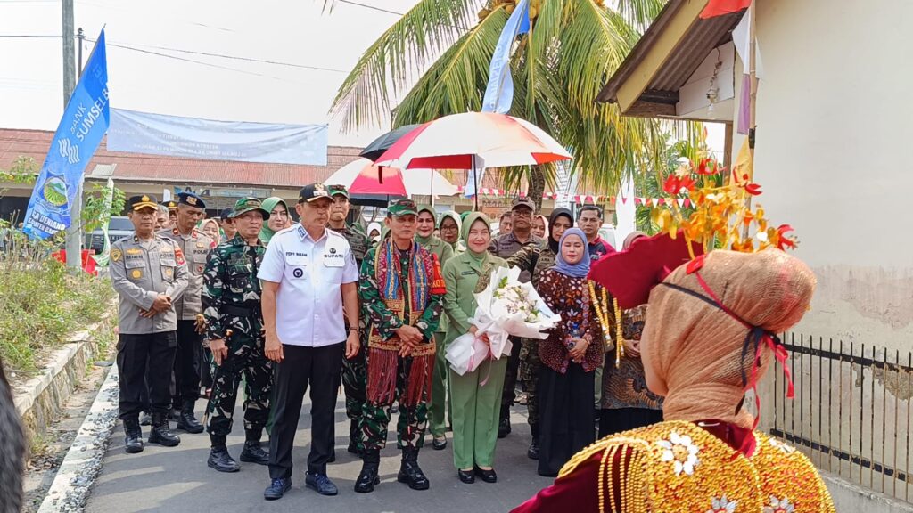 Penutupan Resmi TMMD ke-129 oleh Pangdam II/Sriwijaya
