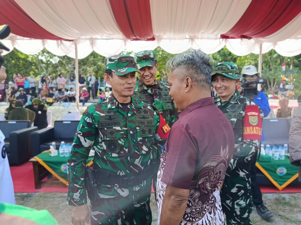 Kepemimpinan Letkol Czi Yoga Febrianto dalam TMMD ke-129 di Bangka
