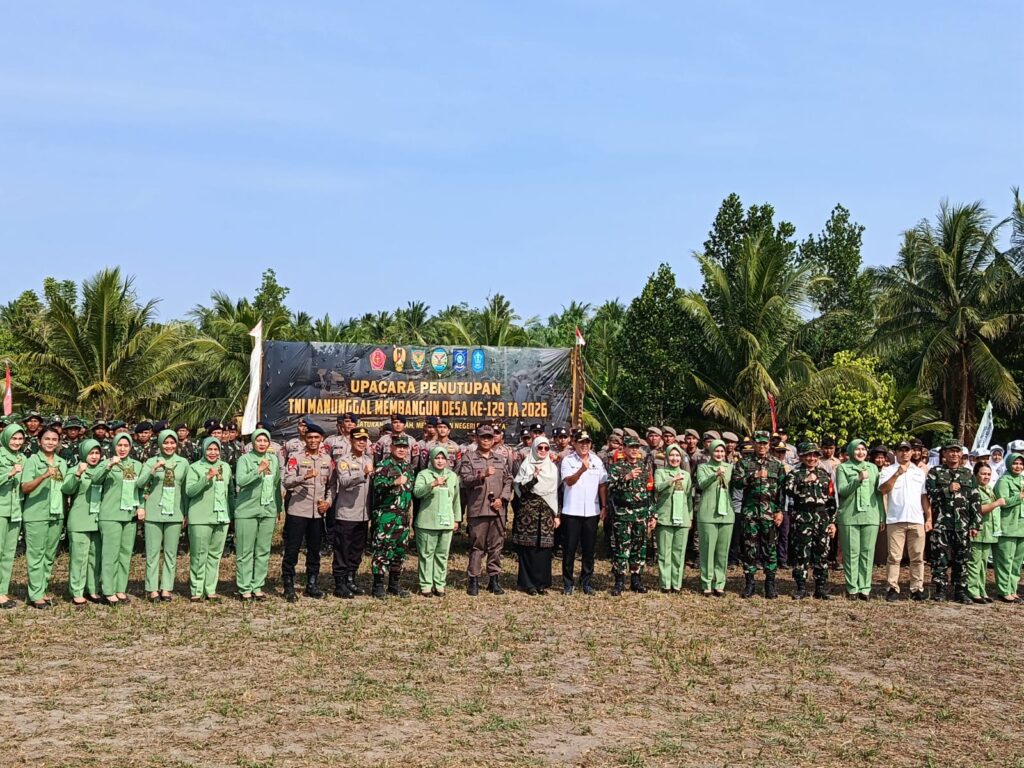 Penutupan TMMD ke-129, Serukan Sinergi TNI dan Warga