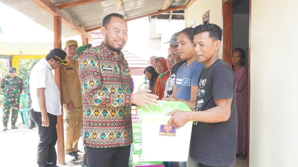 Kades Tlemang Mengingatkan Warga untuk Selalu Bersyukur dan Merawat Bantuan TMMD