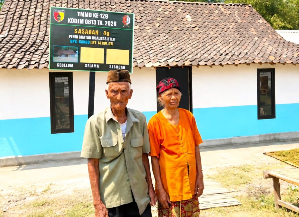 Transformasi Rumah Mbah Kardo: Terima Kasih TMMD 129 Bojonegoro