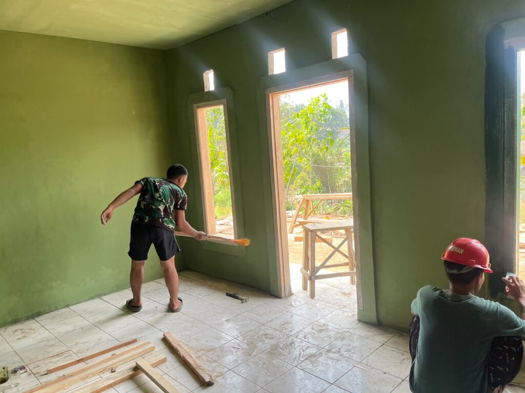 TMMD Ke-129 Menciptakan Tempat Tinggal Aman untuk Bapak Gilang