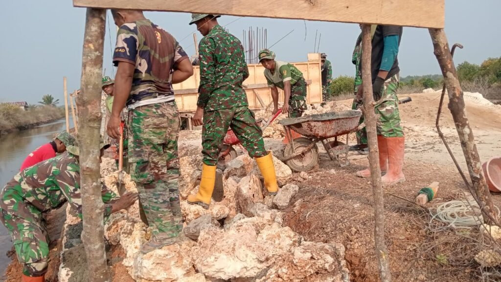 Keberlanjutan Proyek Talud di Kawite-Wite setelah Pembukaan TMMD 130
