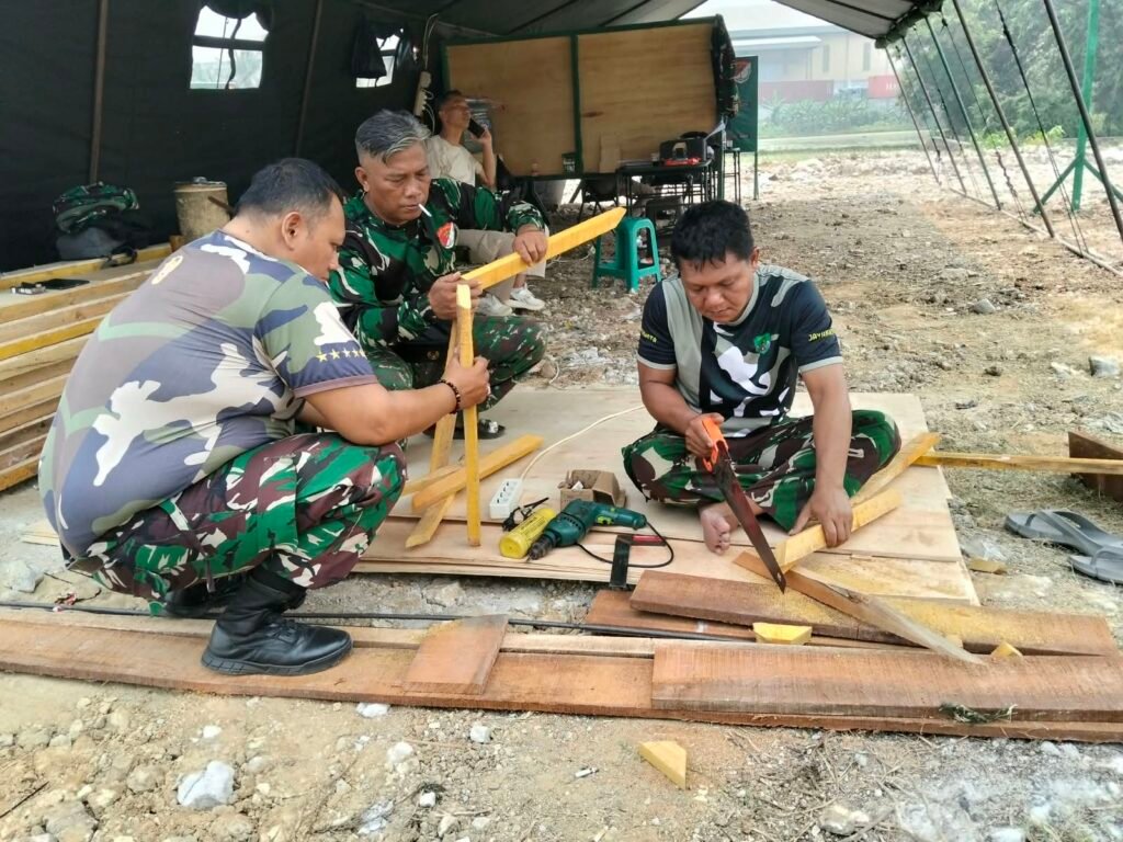 Kolaborasi TNI dalam Membangun Infrastruktur untuk Masyarakat Sumur Bandung