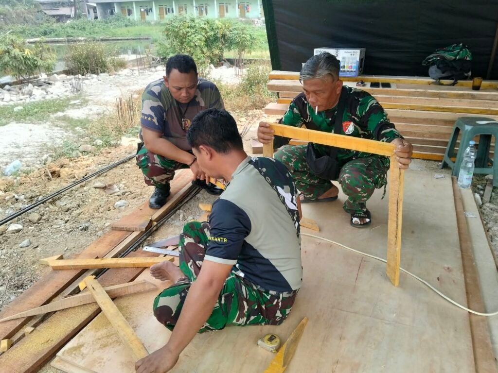Inovasi Bagesting oleh Satgas TMMD ke-130 untuk Perkuat Pembangunan Desa