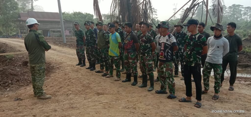 Apel Pagi TNI dan Masyarakat: Awal Sinergi untuk Program Pembangunan