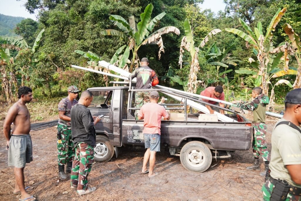 Inisiatif TNI TMMD ke-130, Distribusi Material Bangunan di Urimessing Dimulai Hari Ini