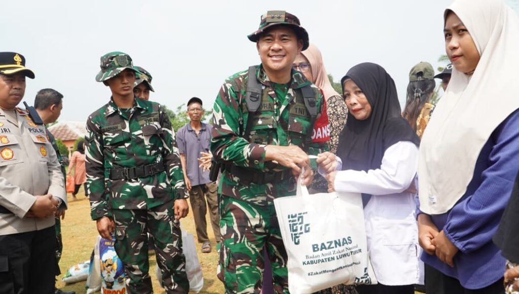 Dandim dan Bupati Ajak Warga Rayakan Pembukaan TMMD ke-130 dengan Bantuan