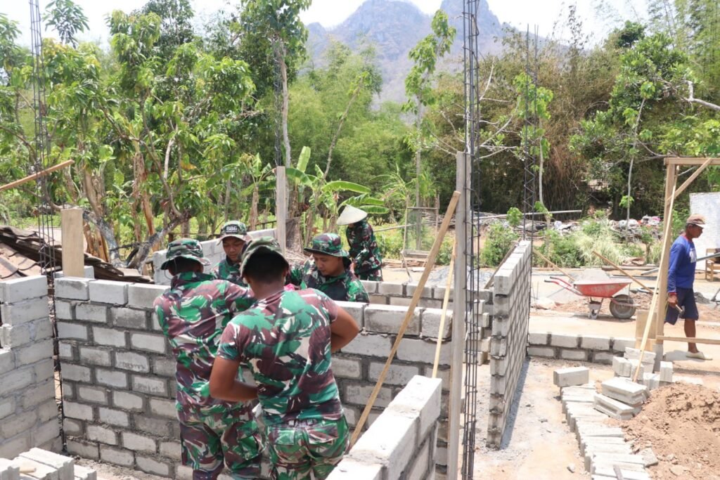 Pembangunan Rumah Bu Muji: TMMD Ciptakan Perubahan untuk Masa Depan Cerah