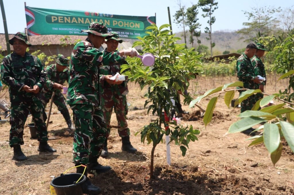 Inisiatif Pembangunan Desa Pojok Didukung Kolaborasi TNI dan Pemerintah Daerah