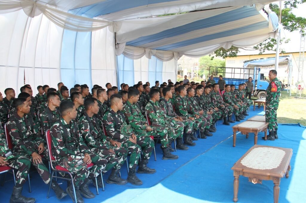 Dansatgas TMMD ke-130 ingatkan prajurit akan pentingnya keselamatan dan disiplin kerja