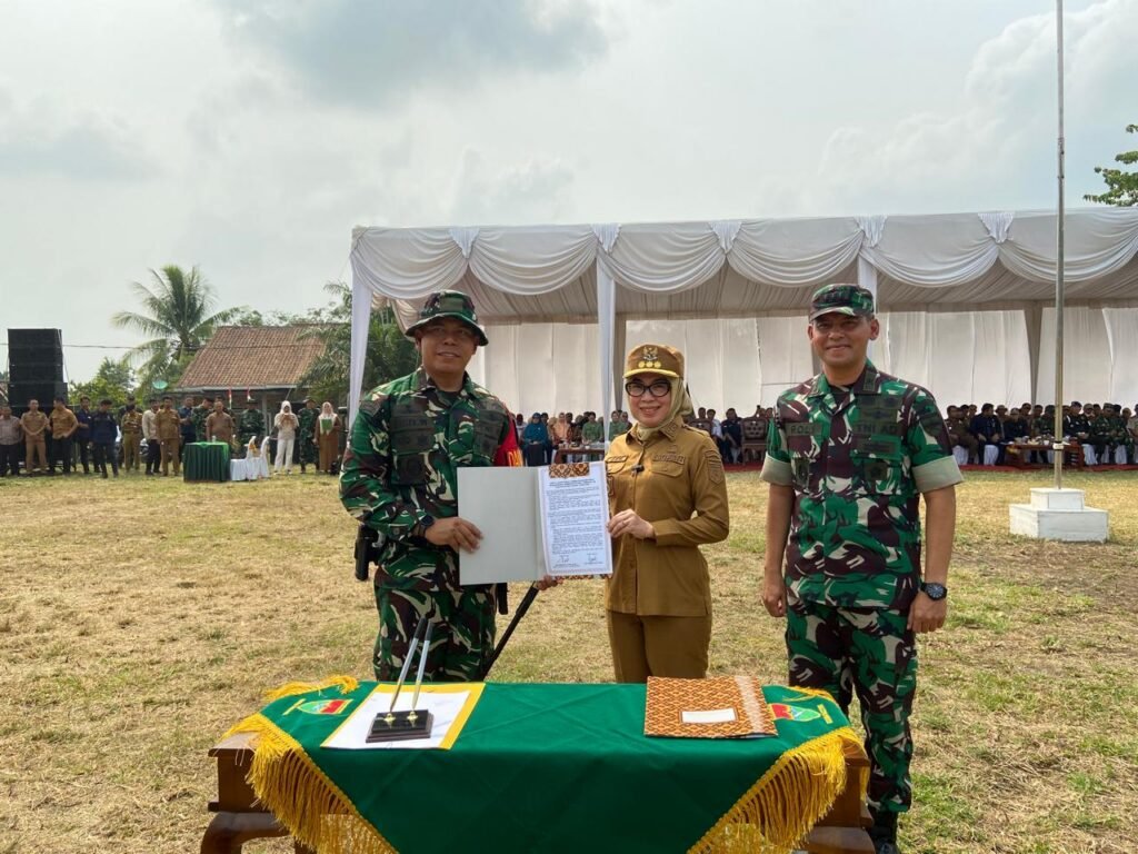 Bupati Way Kanan Resmikan TMMD ke-130 untuk Pemberdayaan Komunitas Desa
