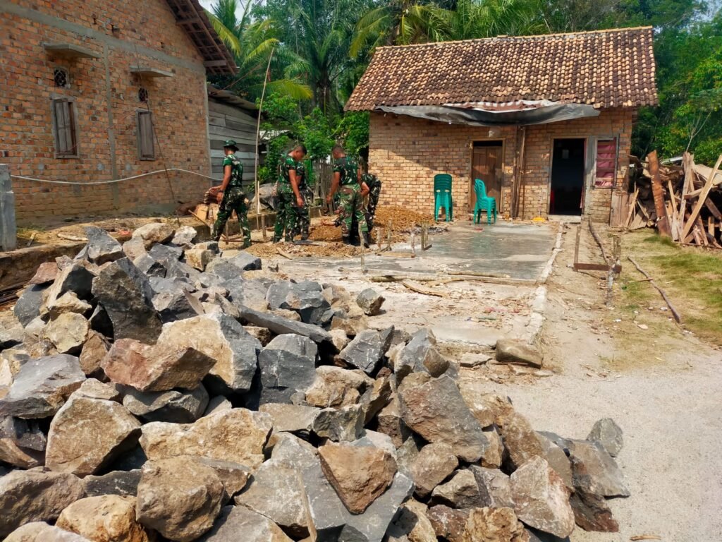 Pembangunan Rumah Yudianto Dimulai, TNI Berupaya Tingkatkan Kesejahteraan Warga