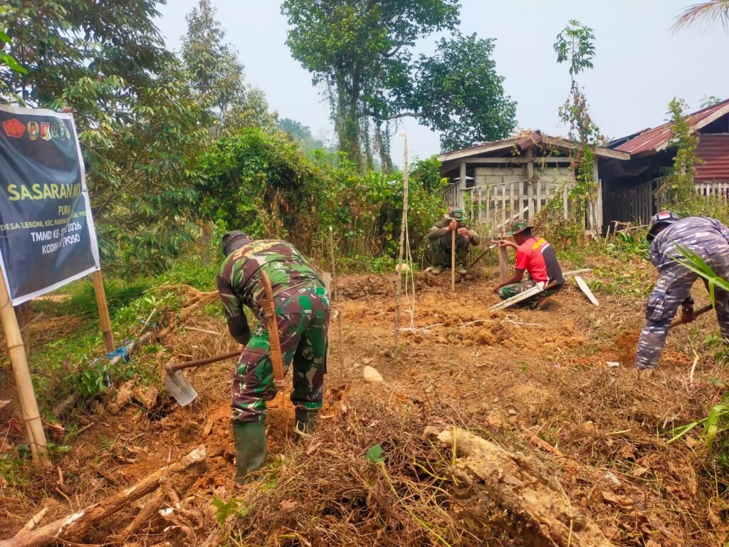 Pembangunan MCK di Desa Leboni Dorong Sanitasi Melalui Kerja Sama Bersama