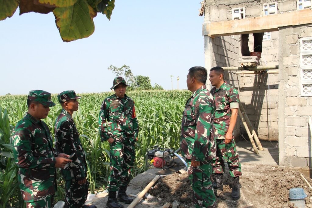 TMMD Ke-130 Bantu Petani Melalui Sistem Irigasi Pompa yang Efisien