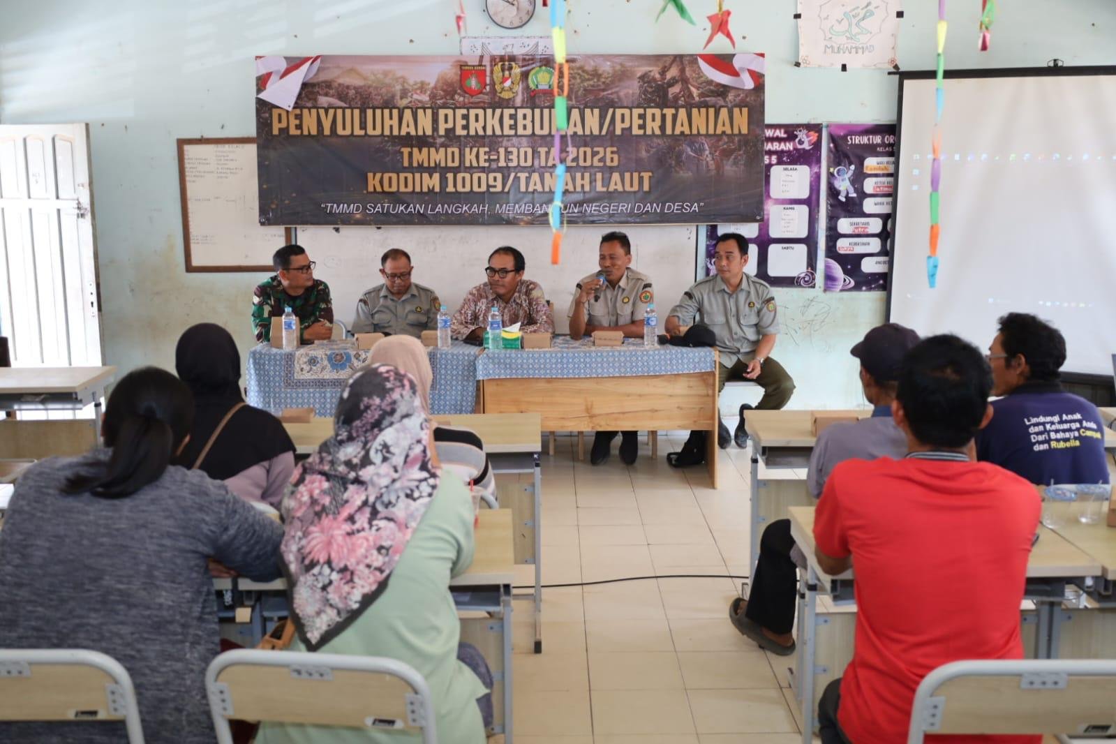 Pendidikan Lingkungan TMMD ke-130: Antisipasi Kekeringan dan Kebakaran Hutan
