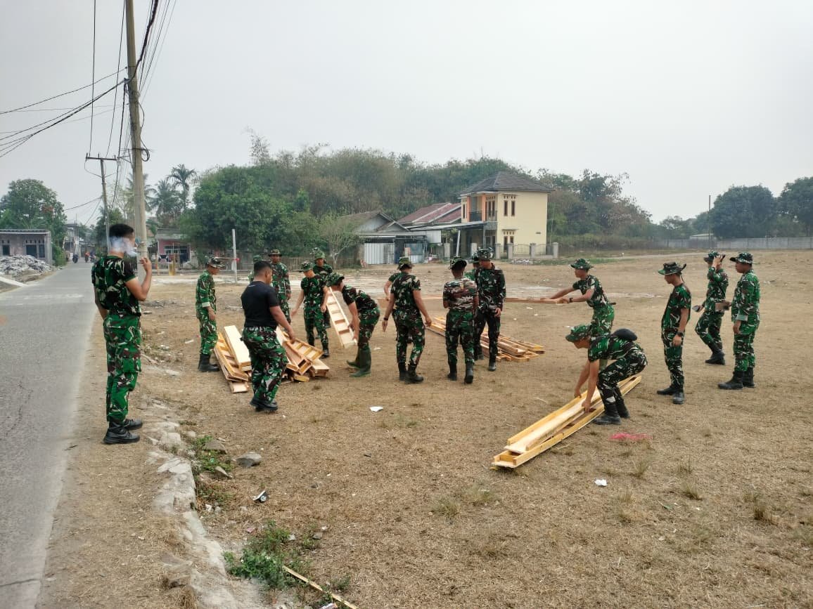 Pentingnya Mobilisasi Bekisting untuk Kemajuan Proyek TMMD di Tangerang