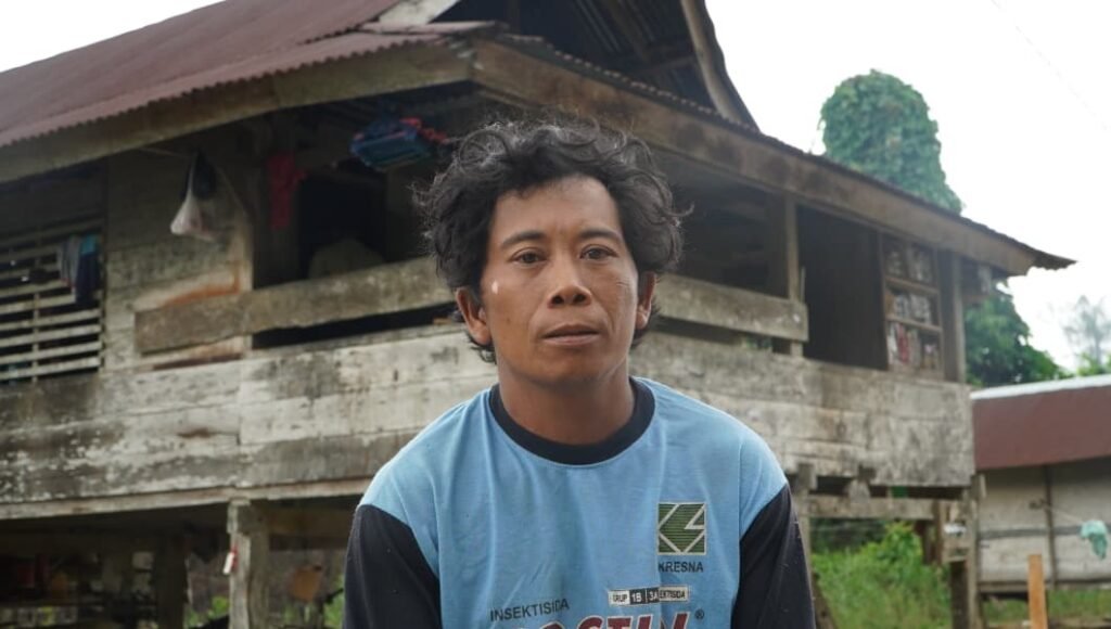 David Raya, petani yang merasakan perubahan berkat renovasi rumah dari TMMD