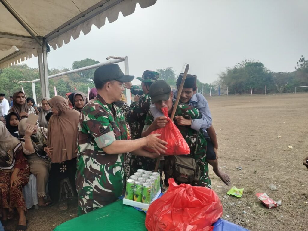TNI Sampaikan Perhatian Terhadap Kesehatan Warga Lewat Program TMMD ke-130