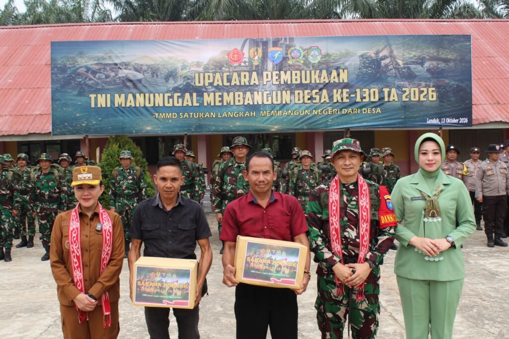 Kegiatan TMMD ke-130 Tingkatkan Kemandirian Pangan dan Kesadaran Lingkungan