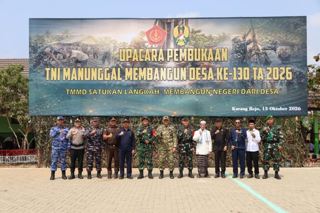 Kodim 1009 Tanah Laut Mulai Program TMMD Ke-130 untuk Pembangunan Desa