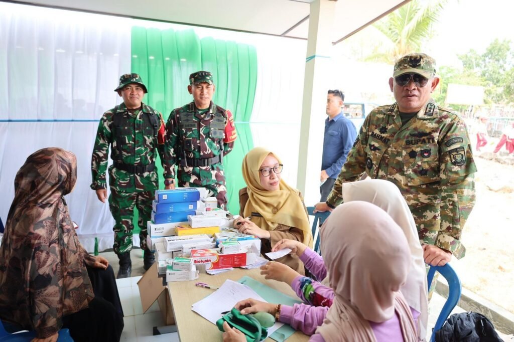 Wujudkan Kebersamaan, TMMD Ke-130 Hadirkan Beragam Acara Sosial di Tanah Laut