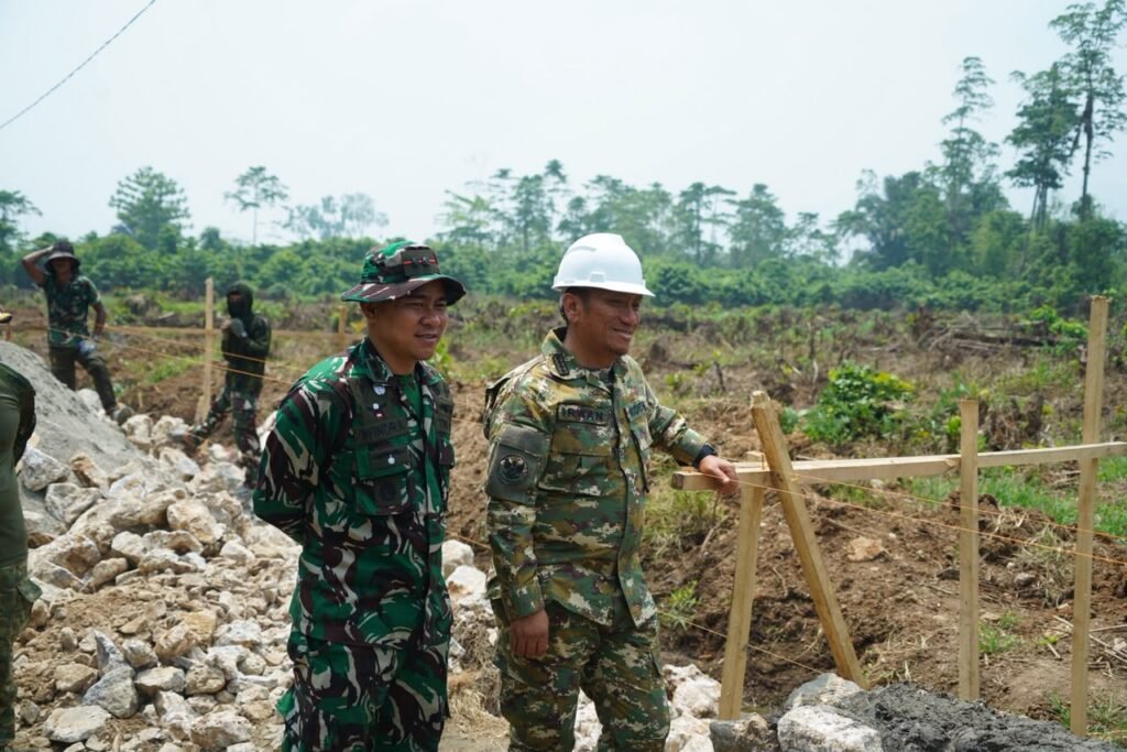 Program TMMD ke-130: Revitalisasi Jalan Parumpanai untuk Mengurangi Genangan Air