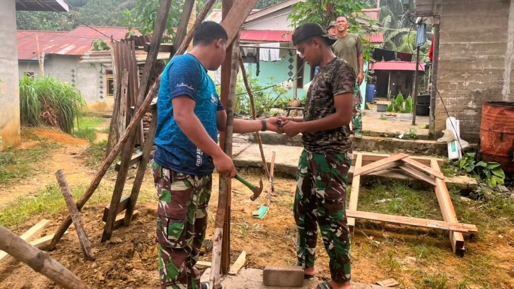 Satgas TMMD ke-130 Hadirkan Rumah Baru Bu Suhanim untuk Masyarakat