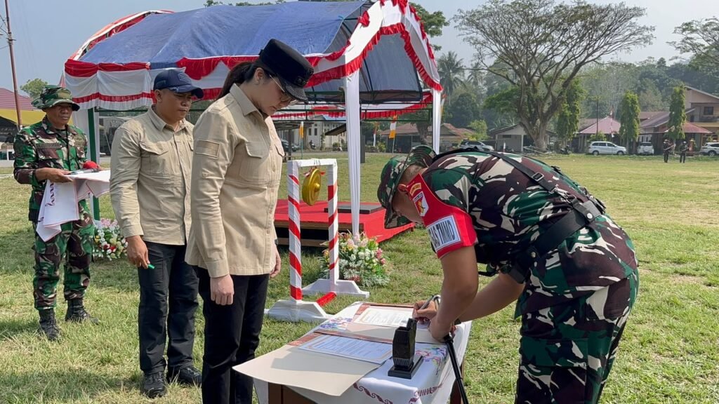 TMMD ke-130: TNI dan Pemkab Poso Berkomitmen Membangun Desa Bersama