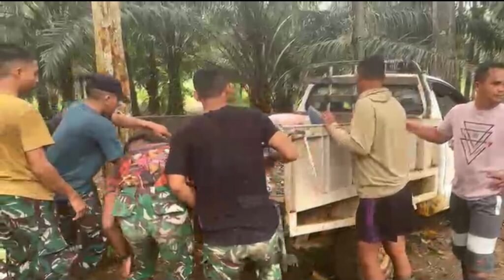 Dedikasi Satgas TMMD Ke-130 Kodim 1210/Landak Percepat Pembangunan di Desa